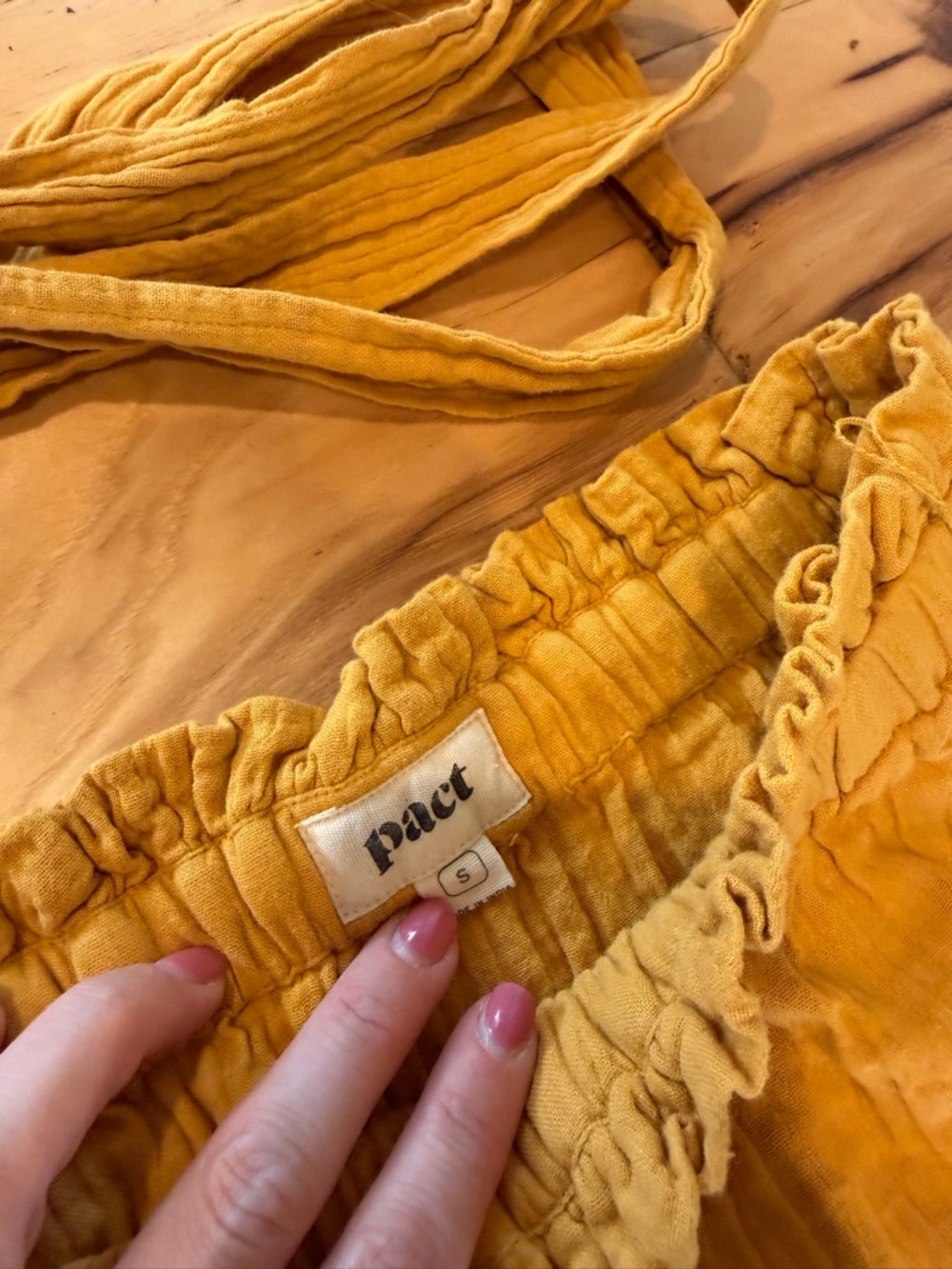 Pact double gauze maxi skirt - Picture 2 of 2